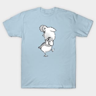 Puffin & Baby Penguin T-Shirt